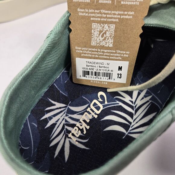 Olukai Tradewind Bamboo Casual Shoes Lightweight Canvas Shoes Mens 13 main image 6